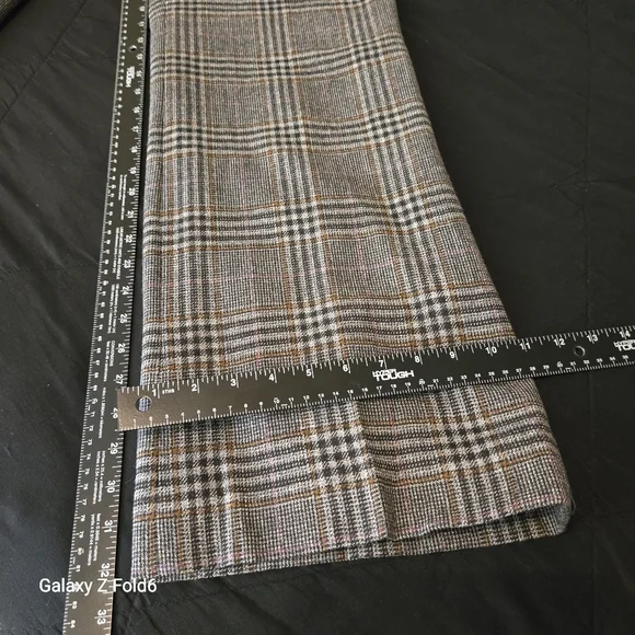 Harold’s Women’s‎ Wool Plaid Pants Size 12 NWT Contemporary Fit Alex Flawed - Picture 9 of 10